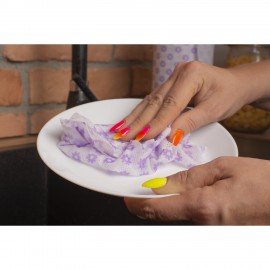 Салфетки ВИСКОЗНЫЕ, Премиум, 25х40см, РУЛОН 40шт, 60г/м2, YORK, 021100