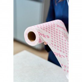 Салфетки ВИСКОЗНЫЕ, Тюльпан Премиум, 25х40см, РУЛОН 40шт, 60г/м2, YORK, 020480