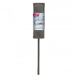 Швабра КОМПЛЕКТ черенок 75-127см +флаундер+МОП микрофибра, Классик Limited Edition, Y, 82260