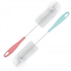 Ершик для мытья бутылок, ширина 6см, длина с рукояткой 36см, пластиковый, ассорти, YORK, 041080