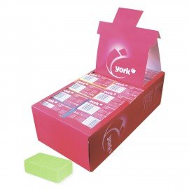 Пемза косметическая, 8х5х2,4см, ассорти, YORK, 016010