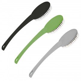 Щетка для мытья спины, 40х8х3,5см, щетина 2,5см, ассорти, YORK, 042010