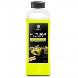Автошампунь c активной пеной 1л GRASS ACTIVE FOAM BALANCE легкосмываемый, концентрат, 110513
