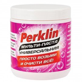 Чистящая универсальная МУЛЬТИ ПАСТА для любых твердых поверхностей и предметов 900г, PERKLIN, 703822