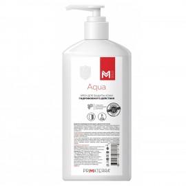 Крем защитный 1л M SOLO AQUA гидрофобный, от масел, красок, смазок, извести, дозатор, 8776