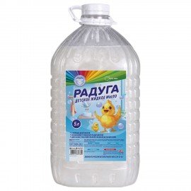 Мыло жидкое 5л РАДУГА "Детское", ПЭТ, МИНПРОМТОРГ, ш/к 13472, НФ-00000215