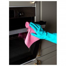Салфетки универсальные, 30х40 см, КОМПЛЕКТ 10шт, 90г/м2, вискоза (спанлейс), PACLAN, шк0407, 410009