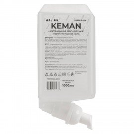 Картридж с жидким мылом-пеной(Kimberly-Clark Aquarius),Нейтральное,1л,тверд флакон,KEMAN,100025-А/БЦ