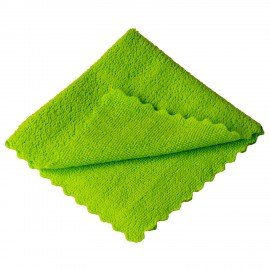 Салфетка из МИКРОФИБРЫ универсальная 30х30 см, зеленая, 250 г/м2, Master FRESH, ШКXXX