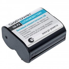 Батарейка литиевая GOPOWER Lithium CR-P2 BL1, 1шт, блистер, 6V, 31151364