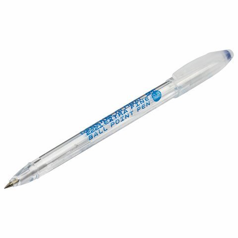 Ручка шариковая PENSAN "Global-21", синяя, ВЫГОДНАЯ УПАКОВКА, КОМПЛЕКТ 12 штук, линия письма 0,3 мм, 880171