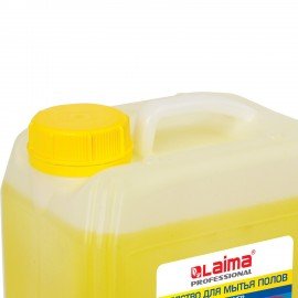 Средство для мытья пола 5 кг ЛАЙМА PROFESSIONAL концентрат, "Лимон", 880281