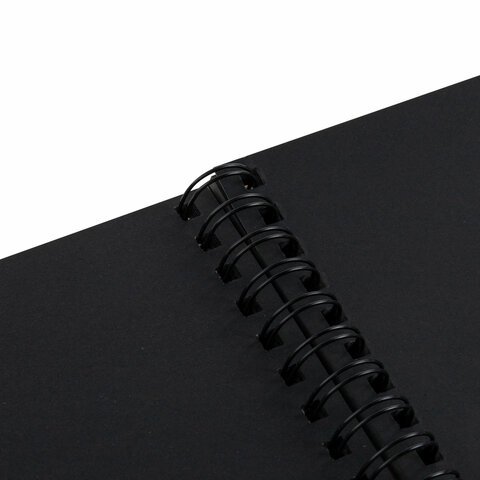 Фотоальбом 16х18 см, 20 черных листов, обложка КРАФТ, уголки/стикеры/ручка/клей, BRG Black&Kraft, 880652
