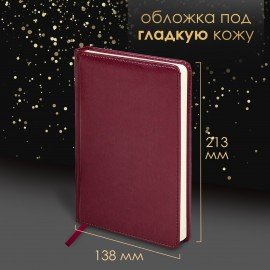 Ручка шариковая PARKER "Jotter Plastic CT", корпус красный, ежедневник А5 красный, пакет, 880897