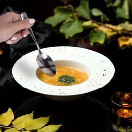 Ложки столовые STANDARD КОМПЛЕКТ 6 шт, полированная нерж. сталь, серебристые, ПАКЕТ, 881143, 609077