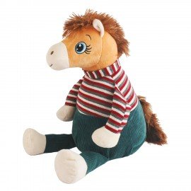 Подарок новогодний МИЛАШКА СТЕША "Мягкая игрушка-символ 2026 года", НАБОР конфет 1000г,WELDAY