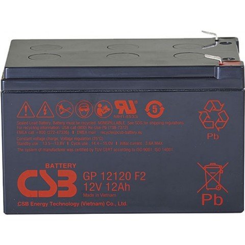 Батарея для ИБП CSB GP12120 F2 12В 12Ач