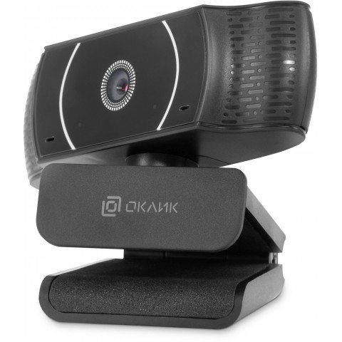 Камера Web Оклик OK-C016HD черный 1Mpix (1280x720) USB2.0 с микрофоном