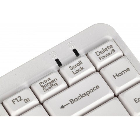 Клавиатура A4Tech Fstyler FK11 белый USB slim