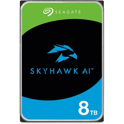Жесткий диск Seagate SATA-III 8Tb ST8000VE001 Surveillance SkyHawkAI (7200rpm) 256Mb 3.5"