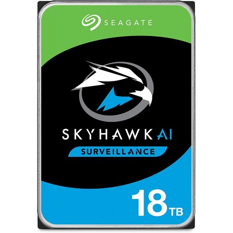 Жесткий диск Seagate SATA-III 18Tb ST18000VE002 Surveillance SkyHawkAI (7200rpm) 256Mb 3.5"