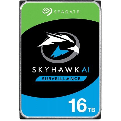 Жесткий диск Seagate SATA-III 16Tb ST16000VE002 Surveillance SkyHawkAI (7200rpm) 256Mb 3.5"