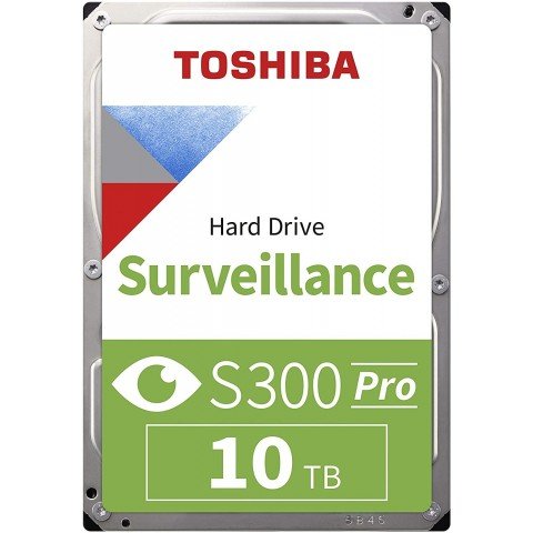 Жесткий диск Toshiba SATA-III 10TB HDWT31AUZSVA Surveillance S300 Pro (7200rpm) 256Mb 3.5"