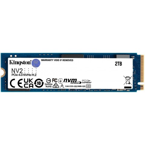 Накопитель SSD Kingston PCIe 4.0 x4 2TB SNV2S/2000G NV2 M.2 2280