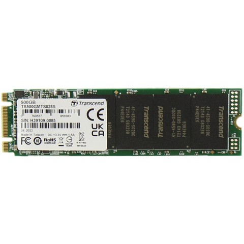 Накопитель SSD Transcend SATA-III 500GB TS500GMTS825S 825S M.2 2280 0.3 DWPD