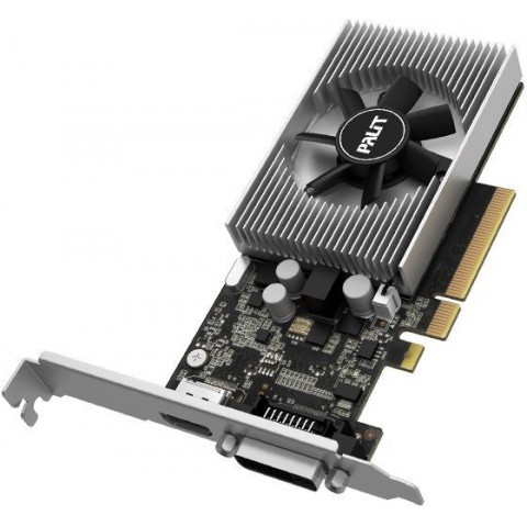 Видеокарта Palit PCI-E PA-GT1030 2GD4 NVIDIA GeForce GT 1030 2Gb 64bit DDR4 1151/2100 DVIx1 HDMIx1 HDCP Ret low profile