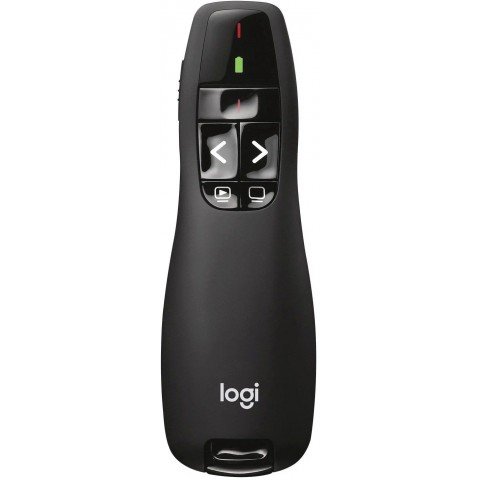 Презентер Logitech R400 Radio USB (15м) черный