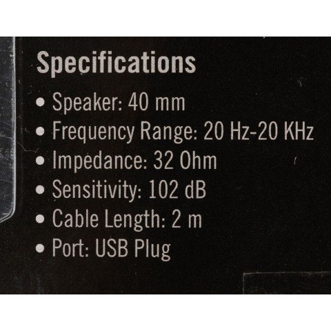 Наушники с микрофоном A4Tech HU-35 черный 2м накладные USB оголовье