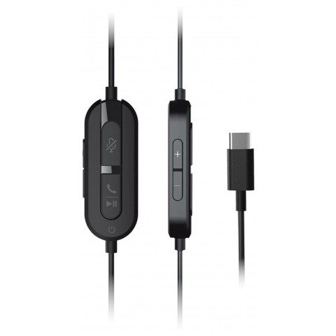 Наушники с микрофоном Creative Chat USB черный 2.1м накладные USB оголовье (51EF0980AA000)