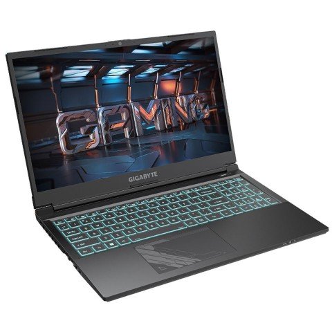 Ноутбук Gigabyte G5 Core i5 12500H 16Gb SSD512Gb NVIDIA GeForce RTX4050 6Gb 15.6" IPS FHD (1920x1080) Windows 11 Home black WiFi BT Cam (MF-E2KZ313SH)