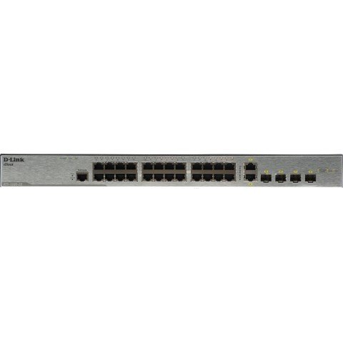 Коммутатор D-Link DES-3200-28/C1A 24x100Мбит/с 2xКомбо(1000BASE-T/SFP) 2SFP управляемый