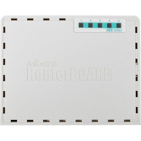 Роутер MikroTik hEX (RB750GR3) 10/100/1000BASE-TX белый