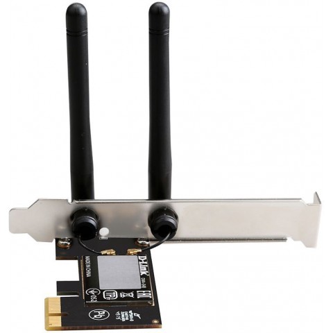 Сетевой адаптер Wi-Fi D-Link DWA-548 N300 PCI Express (ант.внеш.несъем.) 2ант.