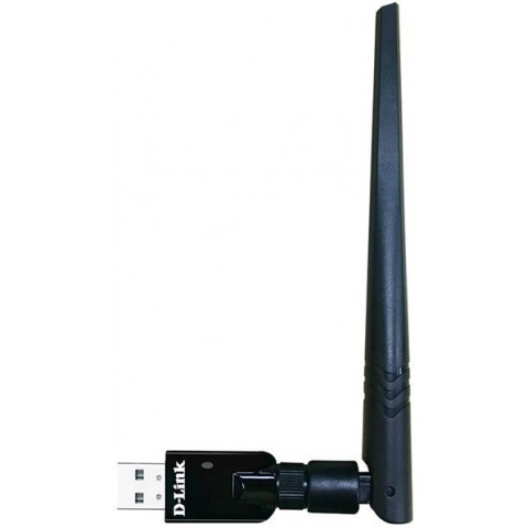 Сетевой адаптер Wi-Fi D-Link DWA-172/RU/B1A AC600 USB 2.0 (ант.внеш.съем) 1ант.