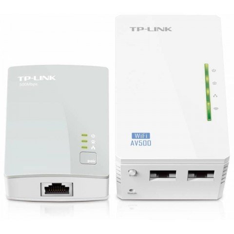 Сетевой адаптер Powerline TP-Link TL-WPA4220 KIT AV600 Fast Ethernet