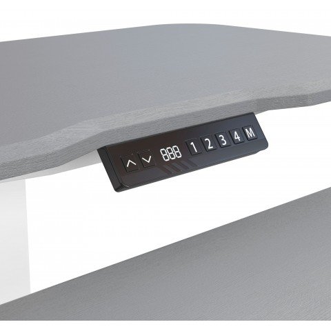 Стол для ноутбука Cactus VM-FDE103 столешница МДФ серый 91.5x56x123см (CS-FDE103WGY)