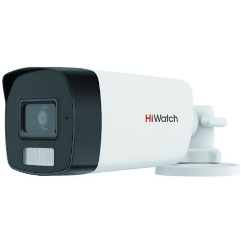 Камера видеонаблюдения аналоговая HiWatch DS-T520A (2.8mm) 2.8-2.8мм HD-CVI HD-TVI цв. корп.:белый