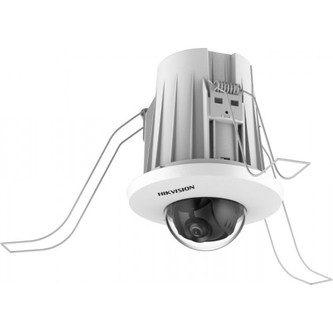 Камера видеонаблюдения IP Hikvision DS-2CD2E23G2-U(4MM) 4-4мм цв. корп.:белый