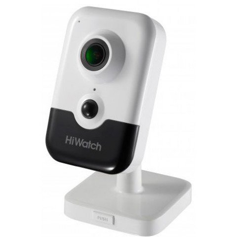Камера видеонаблюдения IP HiWatch DS-I214W(С) (2.0 mm) 2-2мм корп.:белый/черный