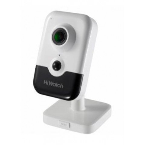 Камера видеонаблюдения IP HiWatch DS-I214W(C)(4mm) 4-4мм цв. корп.:белый