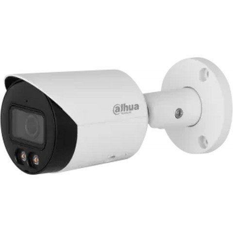 Камера видеонаблюдения IP Dahua DH-IPC-HFW2449SP-S-LED-0280B 2.8-2.8мм цв. корп.:белый
