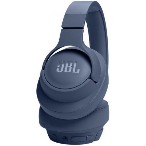 Гарнитура мониторные JBL Tune 720 BT 1.2м синий беспроводные bluetooth оголовье (JBLT720BTBLU)
