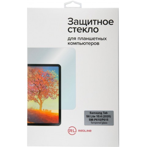 Защитное стекло для экрана Redline для Samsung Tab S6 Lite 1шт. (УТ000020568)