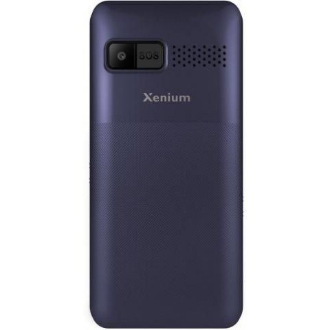 Мобильный телефон Philips E207 Xenium 32Mb синий моноблок 2Sim 2.31" 240x320 Nucleus 0.08Mpix GSM900/1800 FM microSD max32Gb