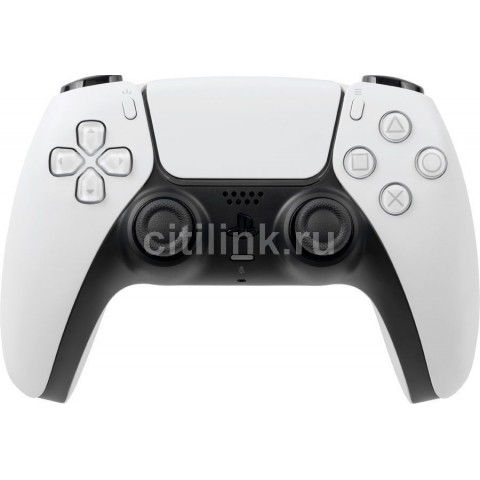 Геймпад Беспроводной PlayStation Dualsense белый для: PlayStation 5 (CFI-ZCT1G)