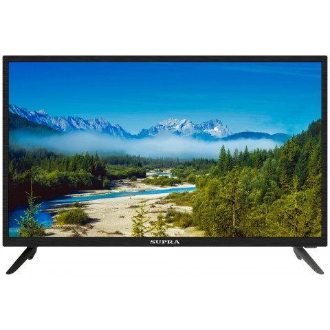 Телевизор LED Supra 32" STV-LC32ST0045W черный HD 50Hz DVB-T DVB-T2 DVB-C WiFi Smart TV (RUS)